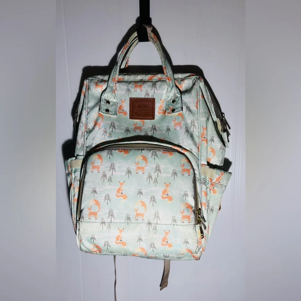 Armbq Fox Print baby Backpack